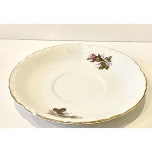 1950’s Vintage Mid Century Rose Coffee SAUCER ONLY
